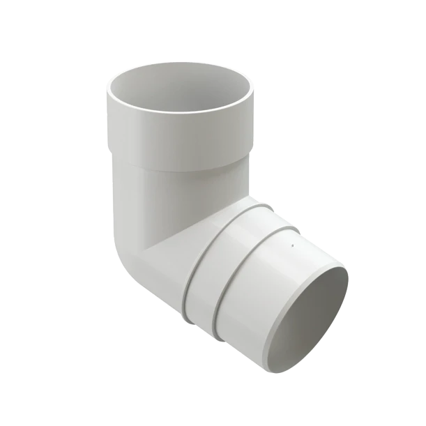 Колено 72˚ для водосточной трубы Премиум (Premium) Пломбир 9003 Колено 72˚ для водосточной трубы Премиум (Premium) Пломбир 9003