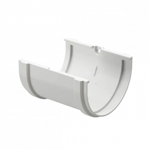 Соединитель желобов Премиум (Premium) пломбир 9003 Соединитель желобов Премиум (Premium) пломбир 9003