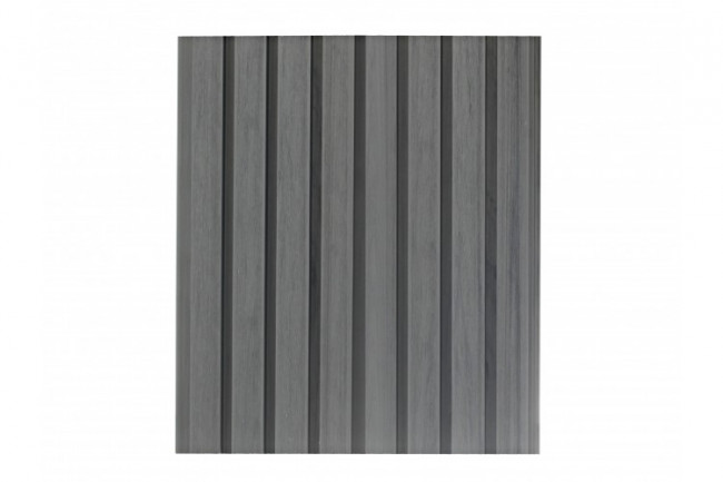Реечная панель Тимбертекс коэкструзия  Cерый микс